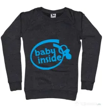 Bluza ADLER dama Baby inside Negru melanj