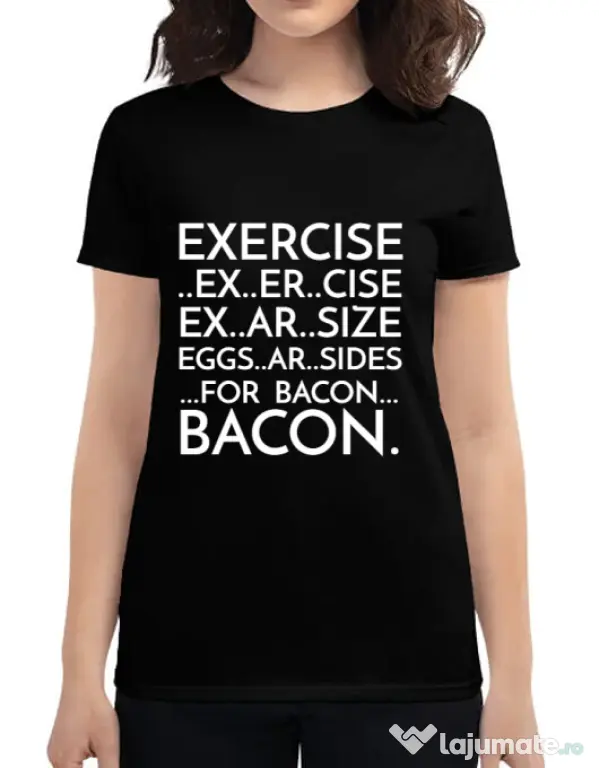 Tricou ADLER dama Exercise Negru