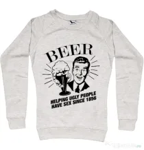 Bluza ADLER dama Helping beer Migdala melanj