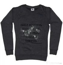 Bluza ADLER dama Early mornings Negru melanj