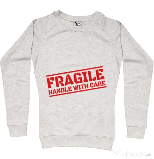 Bluza ADLER dama Fragile Migdala melanj