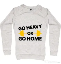 Bluza ADLER dama Go heavy or go home Migdala melanj