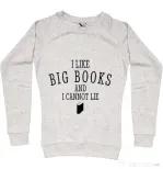 Bluza ADLER dama I like big books Migdala melanj