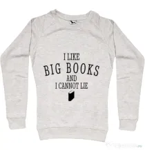 Bluza ADLER dama I like big books Migdala melanj