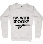 Bluza ADLER dama I'm with spooky Migdala melanj