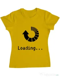 Tricou ADLER dama Loading Galben