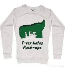 Bluza ADLER dama T-rex push-ups Migdala melanj