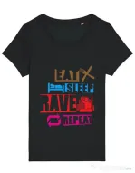 Tricou STANLEY STELLA dama Raver Negru