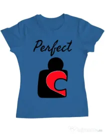 Tricou ADLER dama Perfect match 1 Albastru azuriu