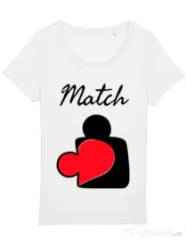 Tricou STANLEY STELLA dama Perfect match Alb