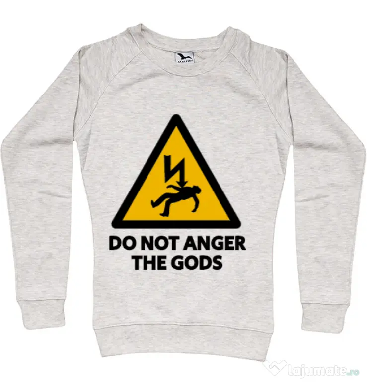 Bluza ADLER dama Do not anger the gods Migdala melanj