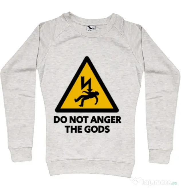 Bluza ADLER dama Do not anger the gods Migdala melanj