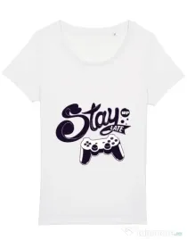 Tricou STANLEY STELLA dama Stay up late Alb