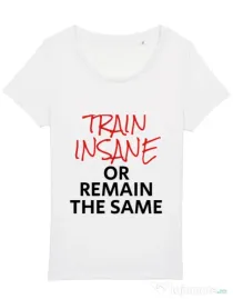 Tricou STANLEY STELLA dama Train insane Alb
