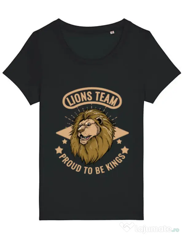 Tricou STANLEY STELLA dama Lions team Negru
