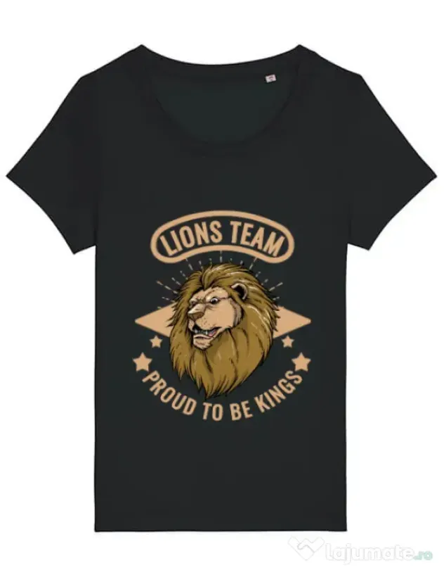 Tricou STANLEY STELLA dama Lions team Negru