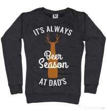 Bluza ADLER dama Beer season Negru melanj