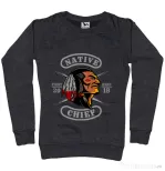 Bluza ADLER dama Native chief Negru melanj
