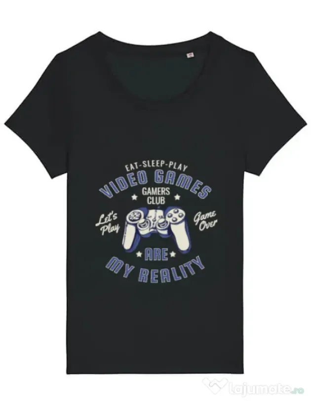 Tricou STANLEY STELLA dama My reality Negru