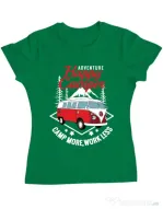 Tricou ADLER dama Happy Verde mediu