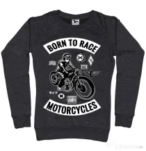 Bluza ADLER dama Born to race Negru melanj