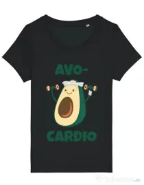 Tricou STANLEY STELLA dama Avo-cardio Negru