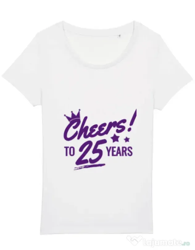 Tricou STANLEY STELLA dama Cheers Alb
