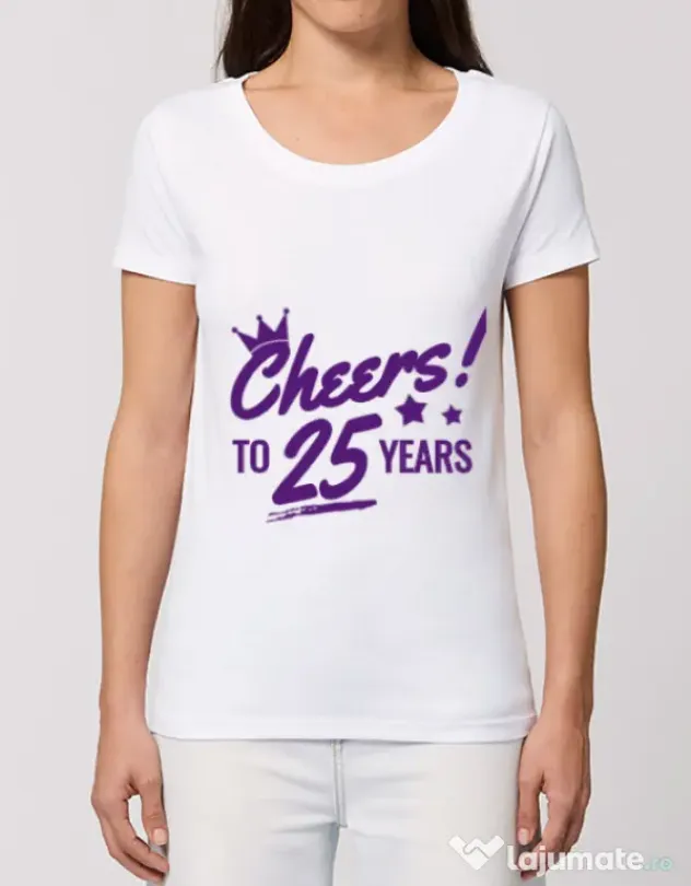 Tricou STANLEY STELLA dama Cheers Alb