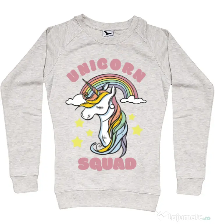 Bluza ADLER dama Unicorn squad Migdala melanj