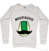 Bluza ADLER dama Moustachio Migdala melanj