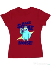 Tricou ADLER dama Party starter Rosu