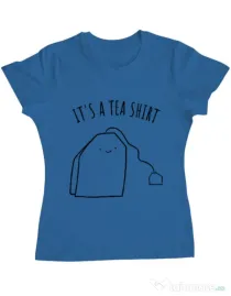 Tricou ADLER dama Tea shirt Albastru azuriu
