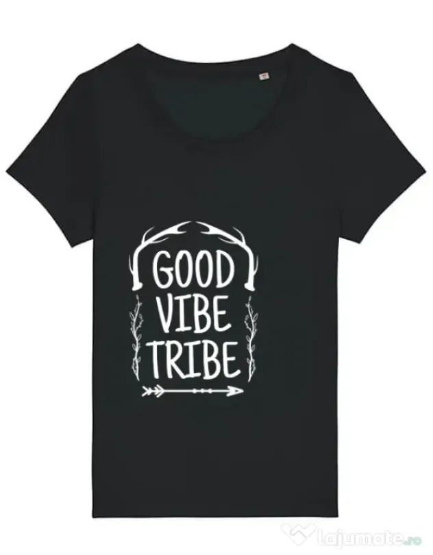 Tricou STANLEY STELLA dama Good vibe tribe Negru
