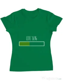 Tricou ADLER dama Life Verde mediu