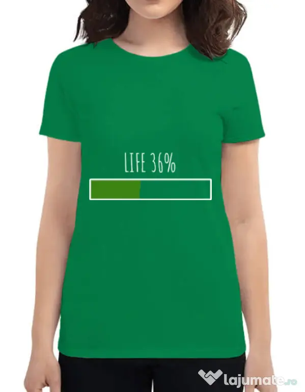 Tricou ADLER dama Life Verde mediu