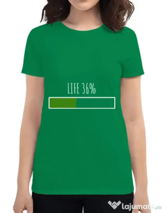 Tricou ADLER dama Life Verde mediu