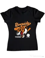 Tricou ADLER dama Tigers team Negru