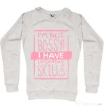 Bluza ADLER dama I’m not bossy Migdala melanj