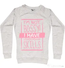 Bluza ADLER dama I’m not bossy Migdala melanj