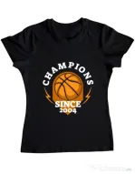 Tricou ADLER dama Champions Negru