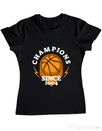 Tricou ADLER dama Champions Negru