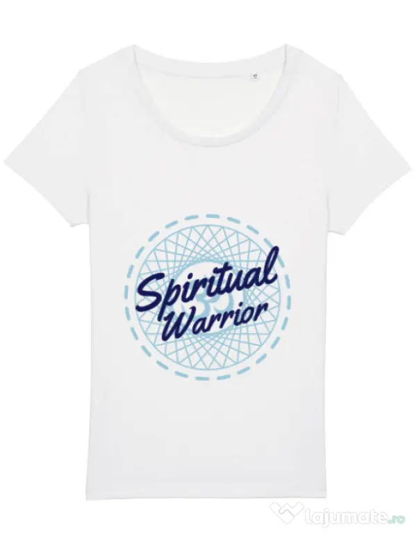 Tricou STANLEY STELLA dama Spiritual warrior Alb
