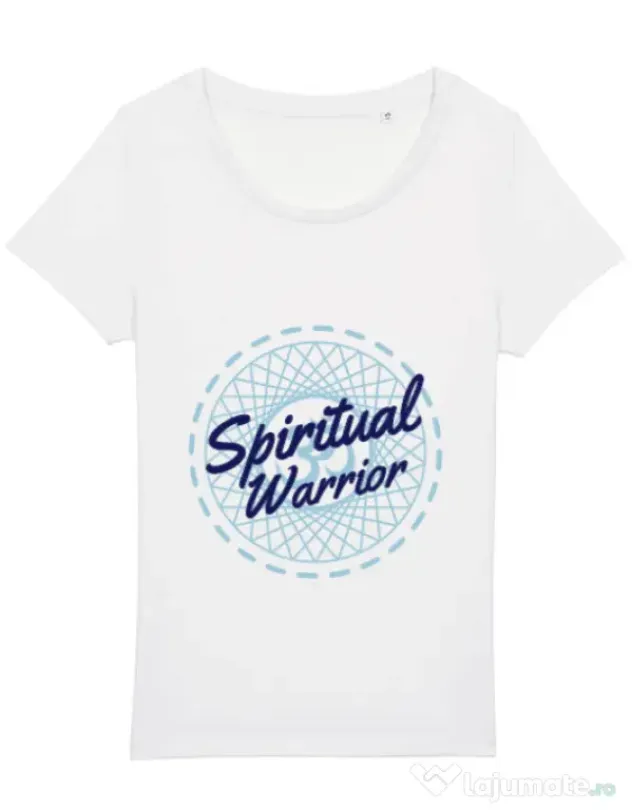 Tricou STANLEY STELLA dama Spiritual warrior Alb