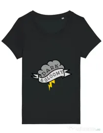 Tricou STANLEY STELLA dama Dark and gloomy Negru