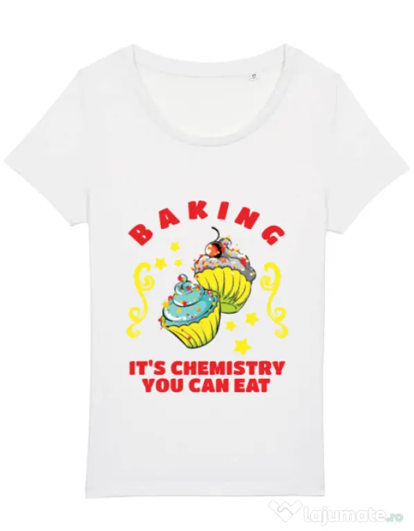 Tricou STANLEY STELLA dama Baking Alb