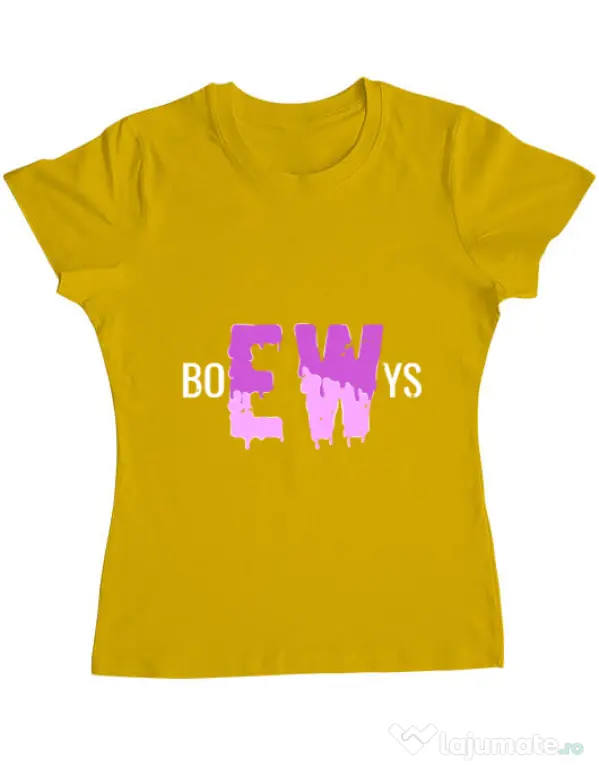 Tricou ADLER dama Ew Galben