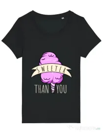 Tricou STANLEY STELLA dama Sweeter than you Negru