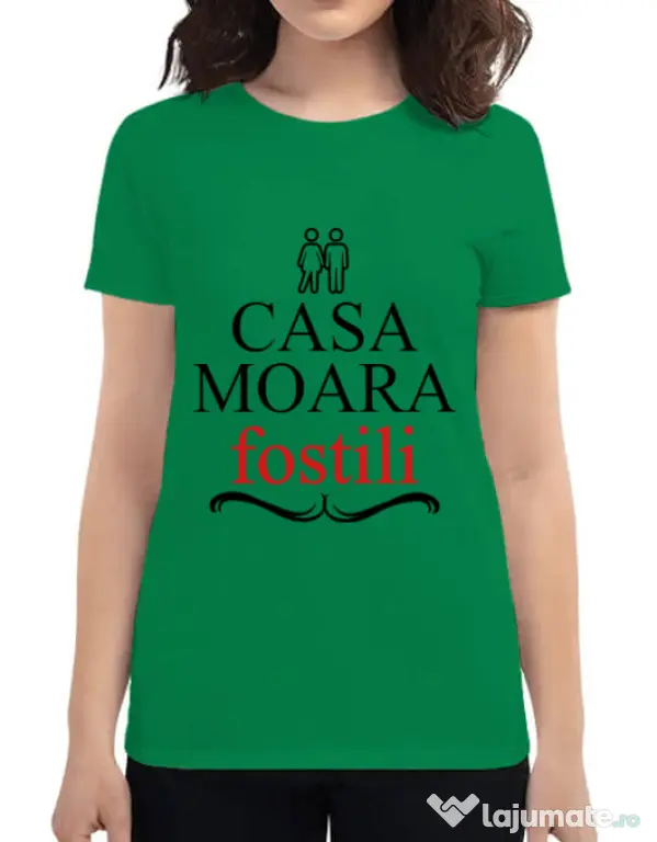 Tricou ADLER dama Casa moara fostili Verde mediu