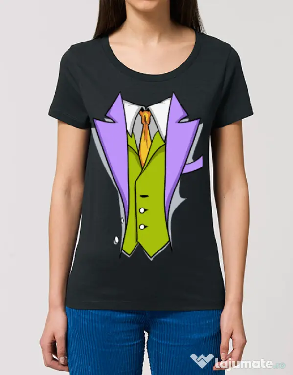 Tricou STANLEY STELLA dama Gentleman suit Negru
