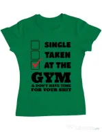 Tricou ADLER dama At the gym Verde mediu
